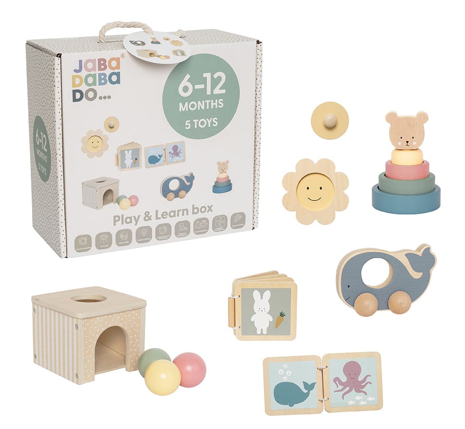 JaBaDaBaDo Play and Learn box 6-12 months