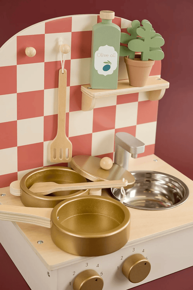 JaBaDaBaDo Gold Pot & Pan Set - Preorder