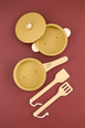 JaBaDaBaDo Gold Pot & Pan Set - Preorder