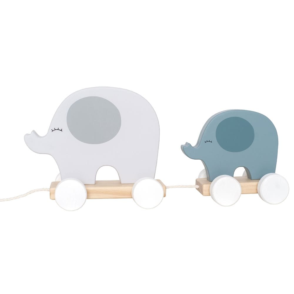 JaBaDaBaDo Pull Along Elephant Grey