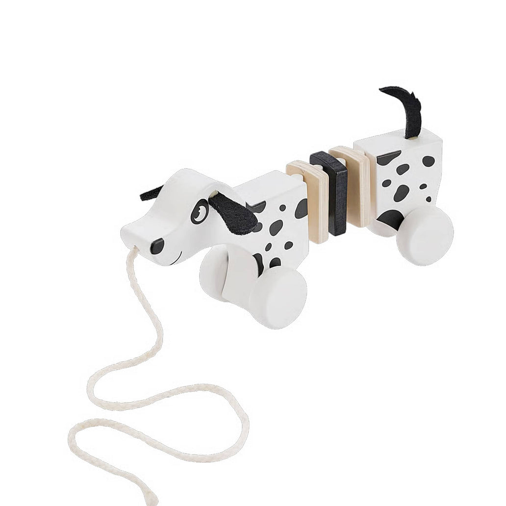 JaBaDaBaDo Pull Dalmatian - Preorder