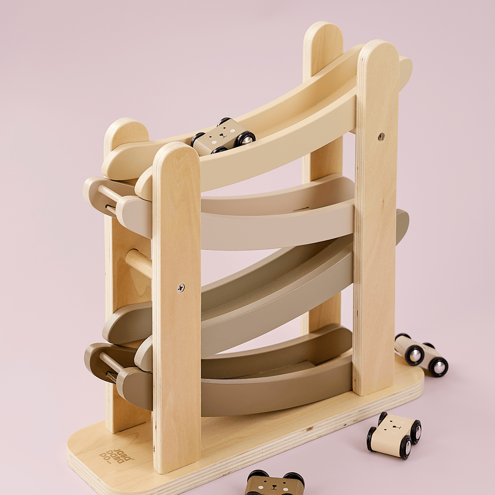 JaBaDaBaDo Ramp Racer Car Roller with Cars - Nature