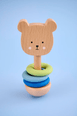JaBaDaBaDo Silicone Rattle Teddy - Preorder