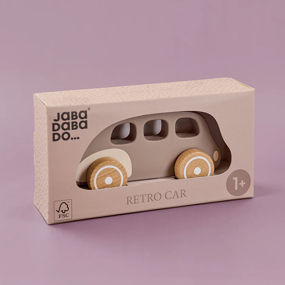 JaBaDaBaDo Retro Cars Brown