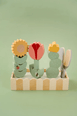 JaBaDaBaDo Stack & Cut Wooden Flower Set - Preorder
