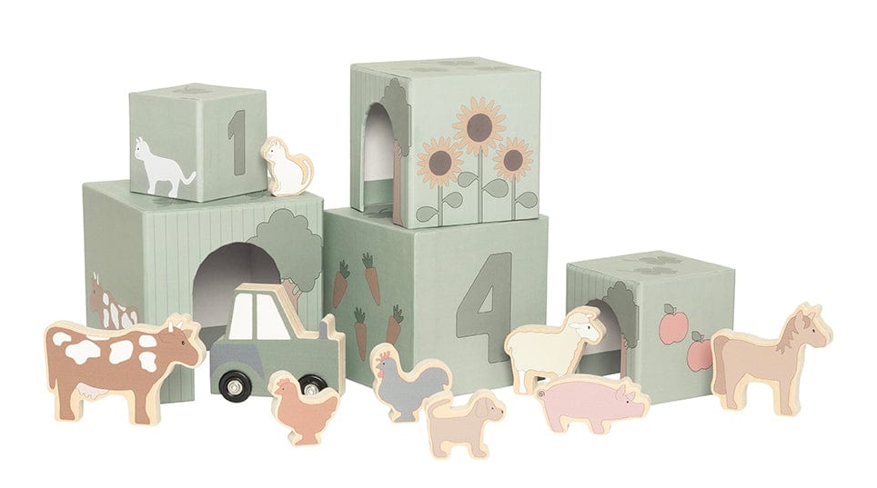 JaBaDaBaDo Stacking Cubes Farm
