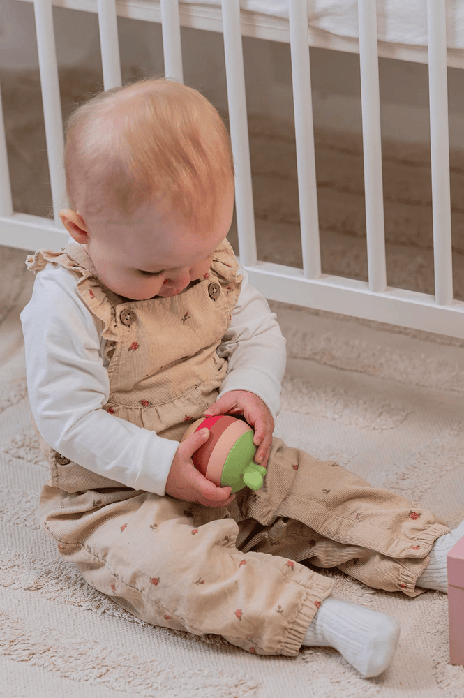 JaBaDaBaDo Stacking Silicone Toy Apple - Preorder