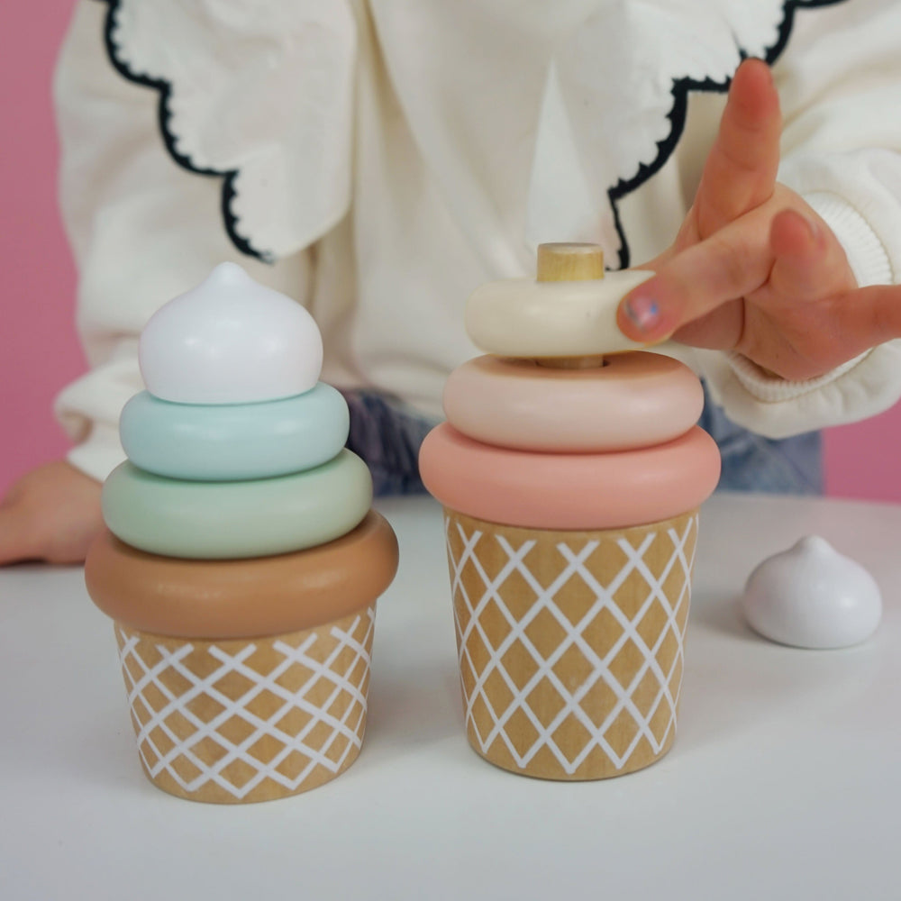 JaBaDaBaDo Stacking Toy Ice Creams