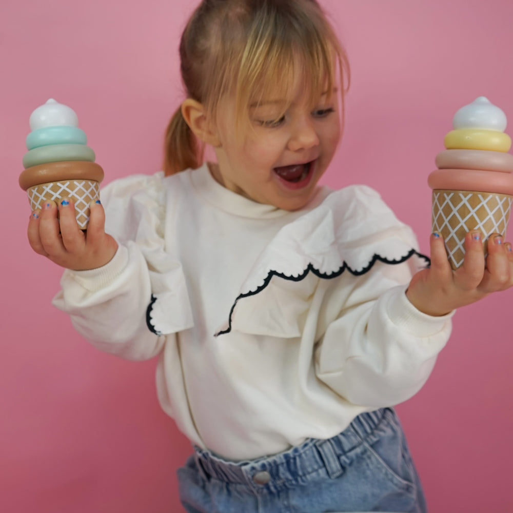 JaBaDaBaDo Stacking Toy Ice Creams