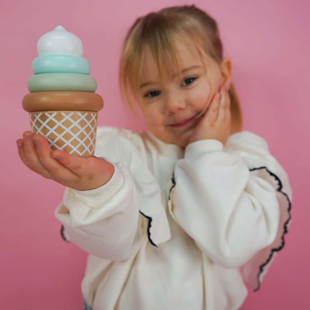 JaBaDaBaDo Stacking Toy Ice Creams