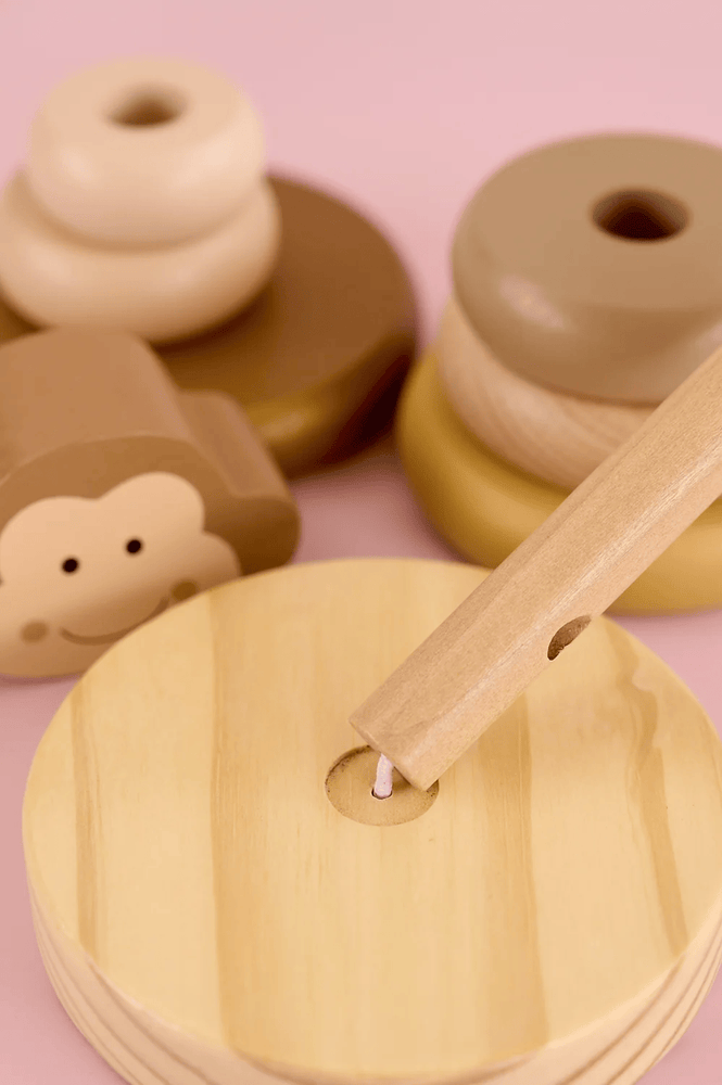 JaBaDaBaDo Stacking Toy Monkey - Preorder