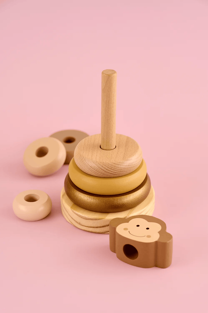 JaBaDaBaDo Stacking Toy Monkey - Preorder