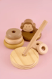 JaBaDaBaDo Stacking Toy Monkey - Preorder