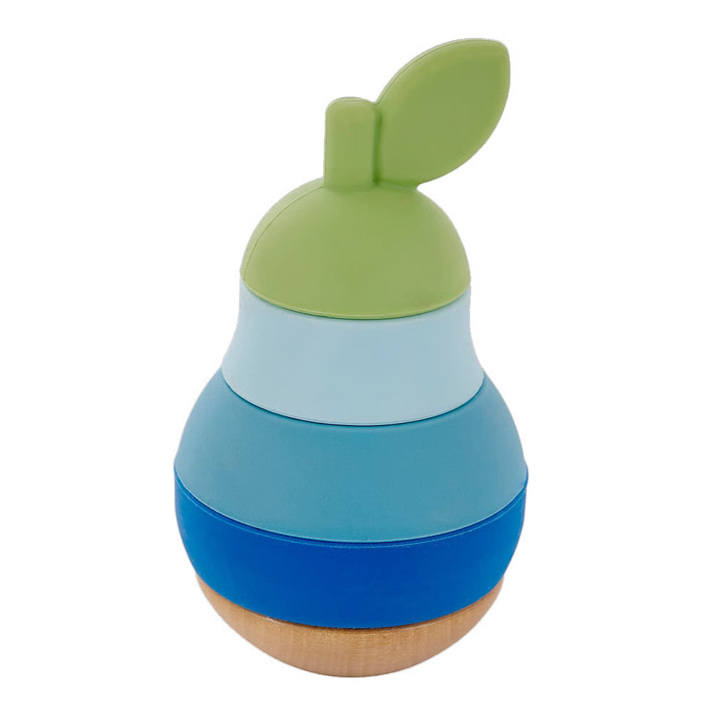 JaBaDaBaDo Stacking Silicone Toy Pear - Preorder