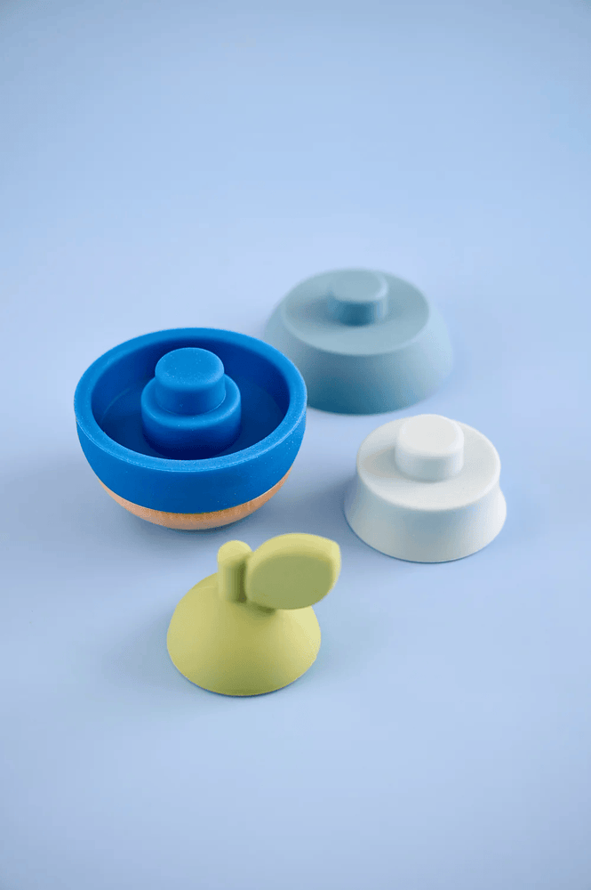 JaBaDaBaDo Stacking Silicone Toy Pear - Preorder