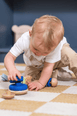 JaBaDaBaDo Stacking Silicone Toy Teddy - Preorder
