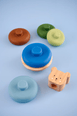 JaBaDaBaDo Stacking Silicone Toy Teddy - Preorder
