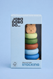 JaBaDaBaDo Stacking Silicone Toy Teddy - Preorder