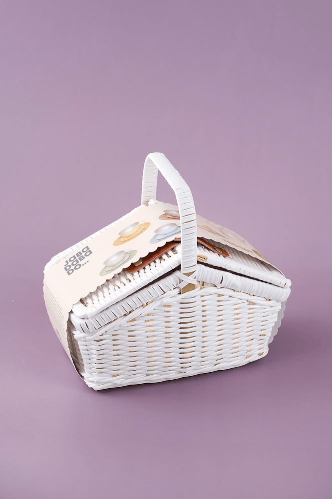 JaBaDaBaDo Tea set with Basket