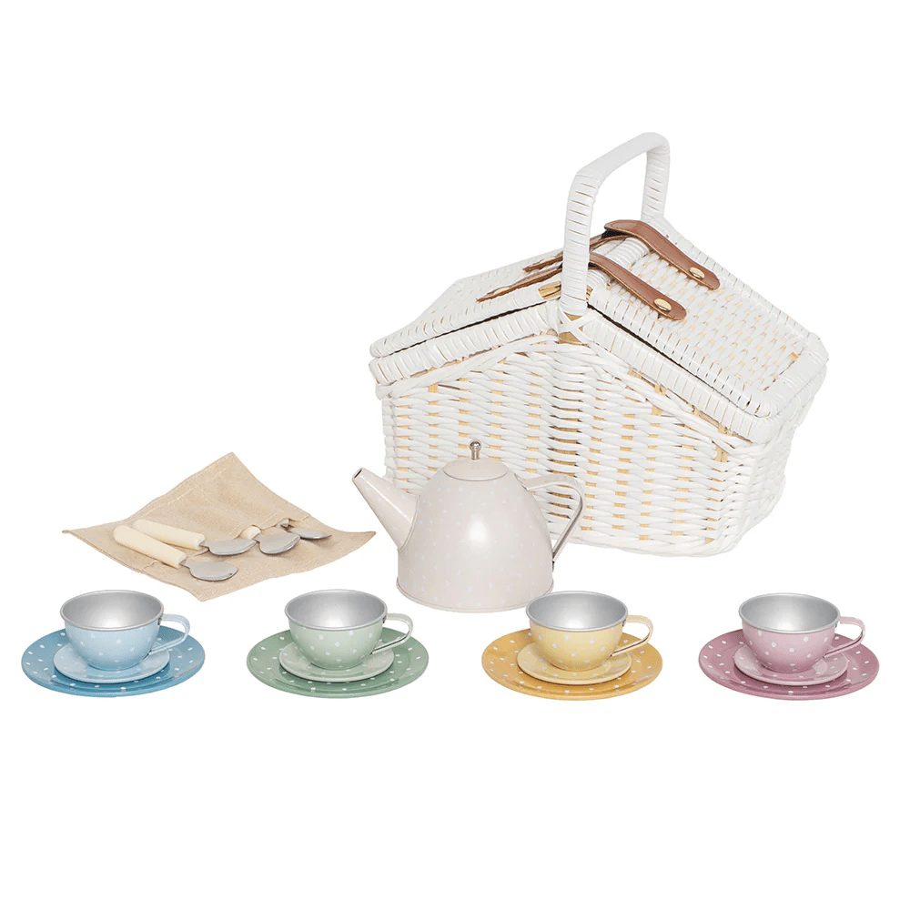 Buy JaBaDaBaDo Tea set with Basket HipKids Online