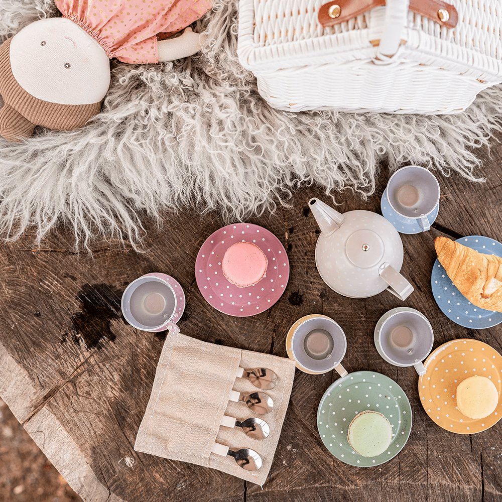 Buy JaBaDaBaDo Tea set with Basket HipKids Online