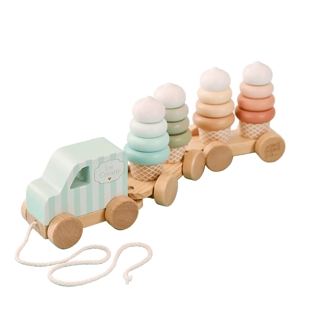 JaBaDaBaDo Train with Blocks Ice Cream