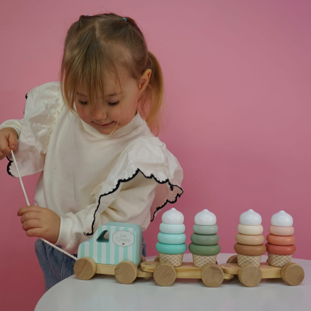 JaBaDaBaDo Train with Blocks Ice Cream