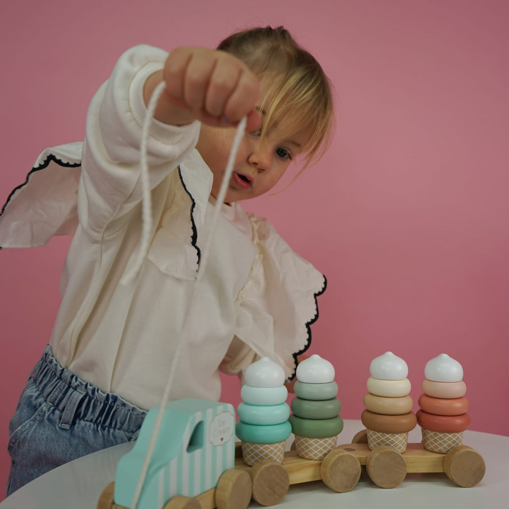 JaBaDaBaDo Train with Blocks Ice Cream