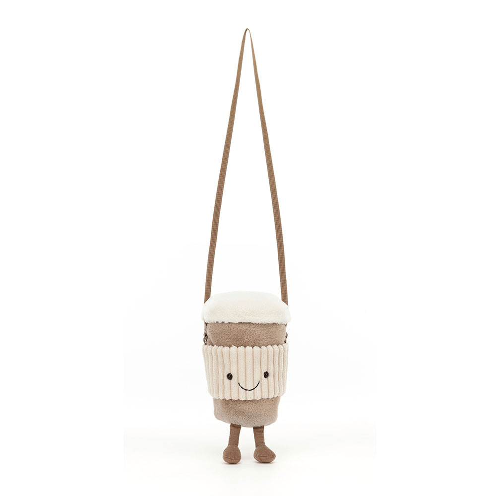 Jellycat Amuseables Perkle Coffee Shoulder Bag