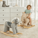 Jiggle & Giggle Rocking Tweed Elephant