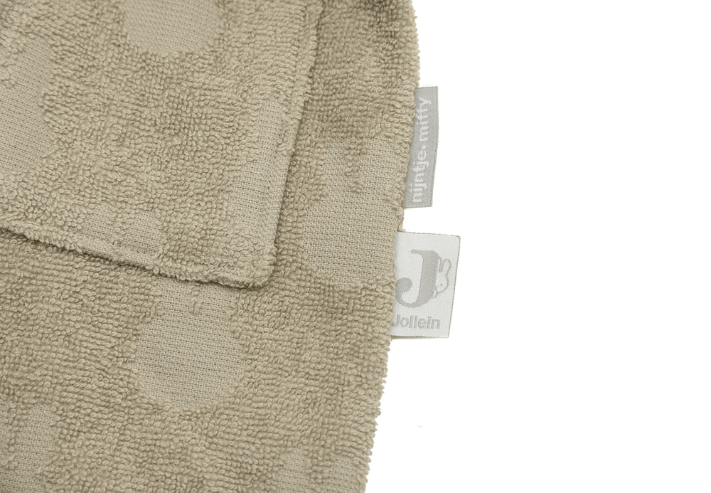 Jollein Cotton Bathrobe 3-4 year Miffy Jacquard Olive Green