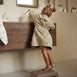 Jollein Cotton Bathrobe 3-4 year Miffy Jacquard Olive Green