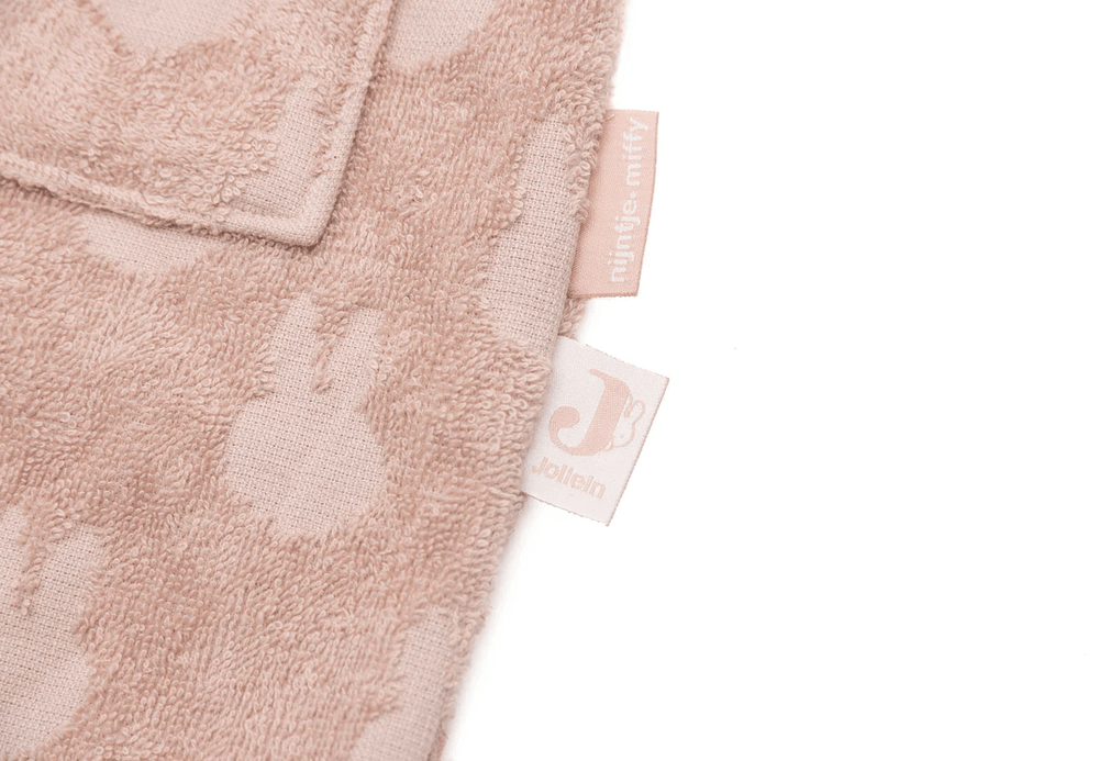 Jollein Cotton Bathrobe 3-4 year Miffy Jacquard Wild Rose