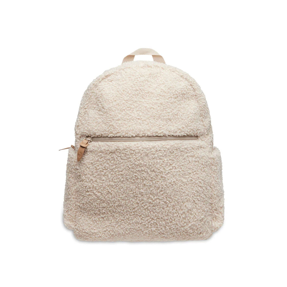 Jollein Teddy Boucle Nappy Backpack Naturel