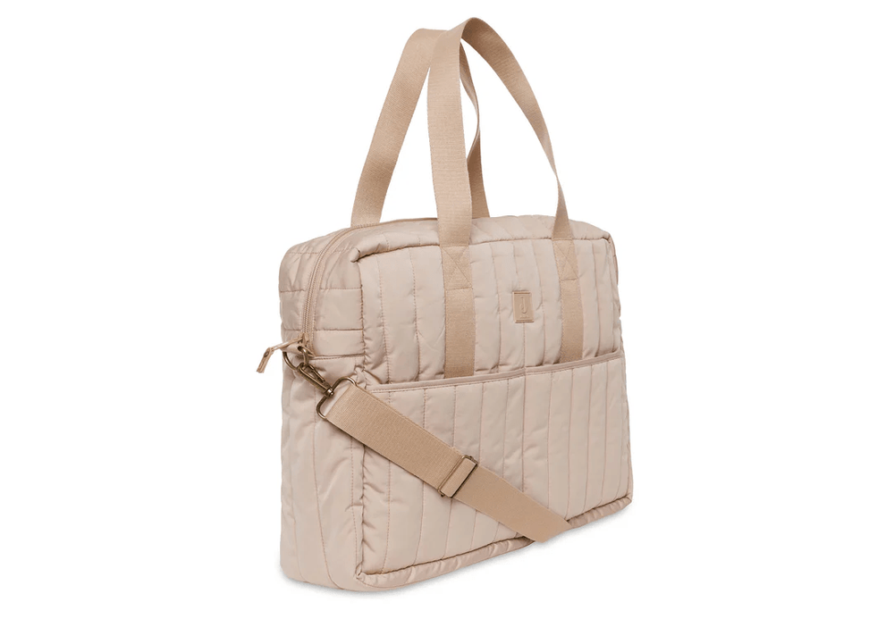Jollein Large Puffer Nappy Bag Biscuit