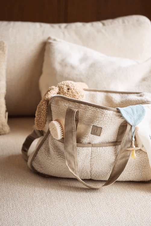 Jollein Large Teddy Boucle Nappy Bag