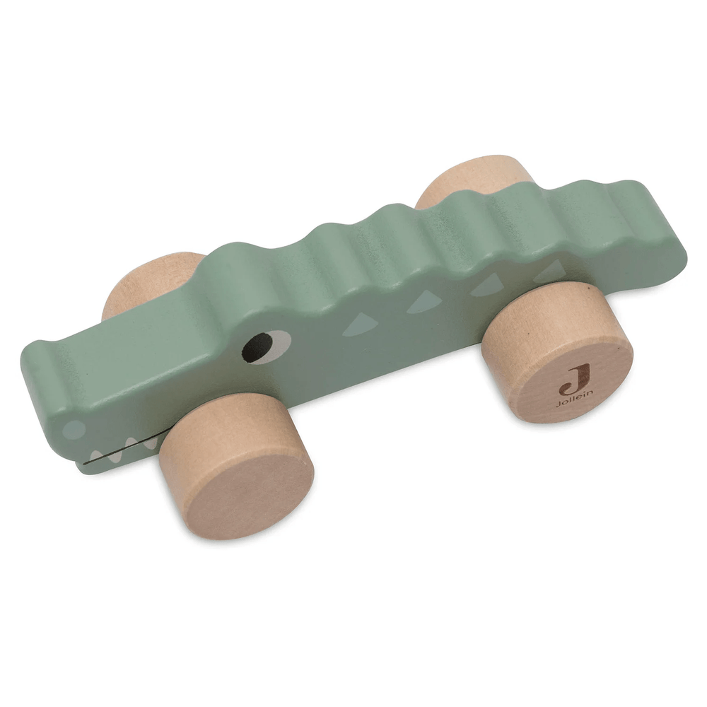 Jollein Wooden Crocodile on Wheels