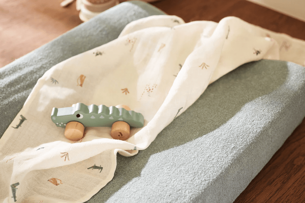 Jollein Wooden Crocodile on Wheels