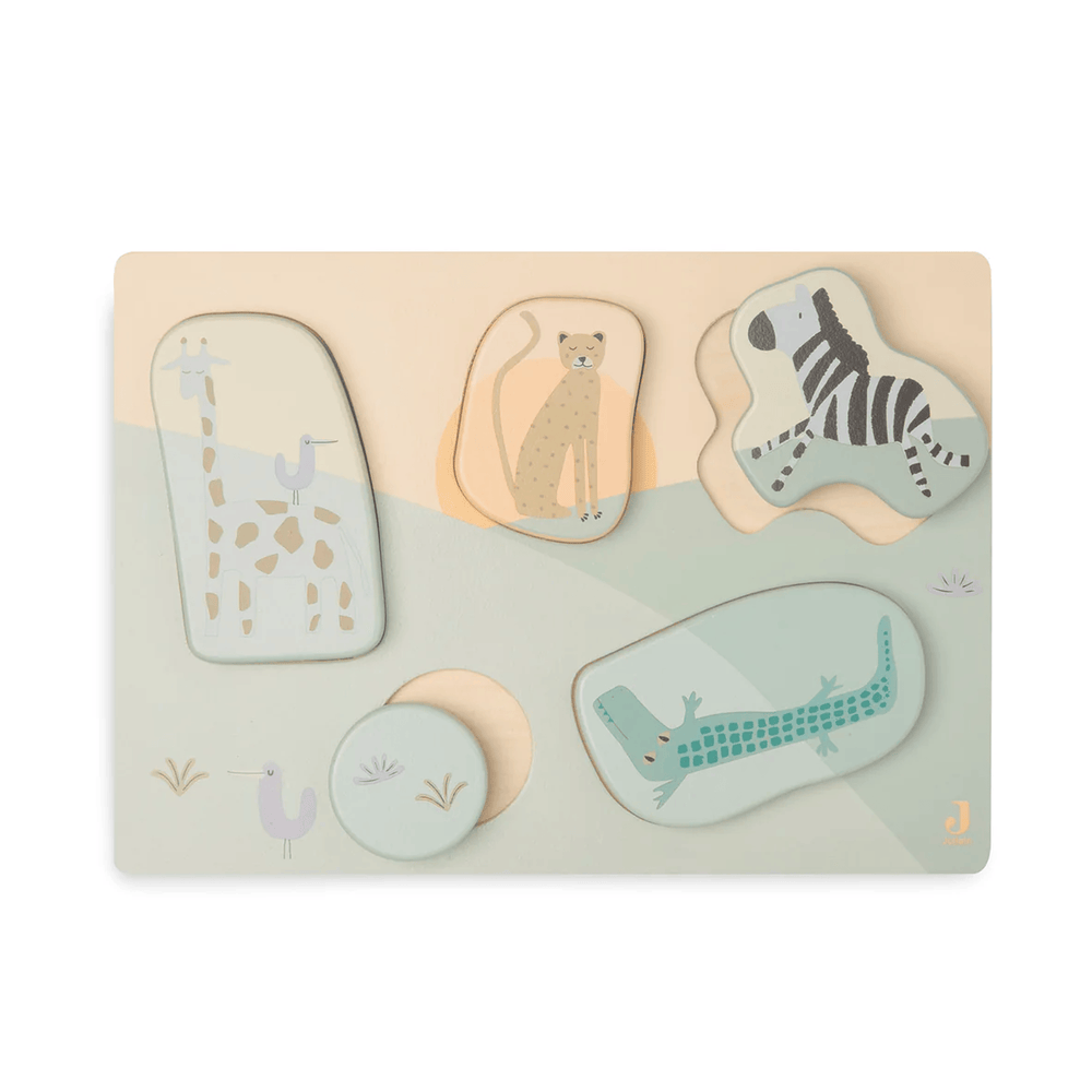 Jollein Wooden Puzzle Jungle Jambo