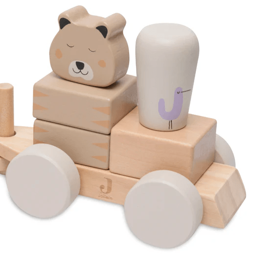Buy Jollein Wooden Toy Train Jungle Jambo | HipKids Online