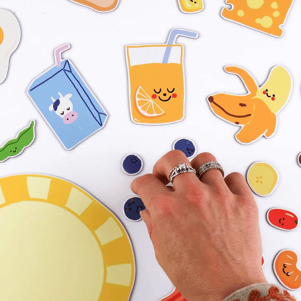 Journey Of Something Kids Magnet Puzzle - Yummy Breakfast