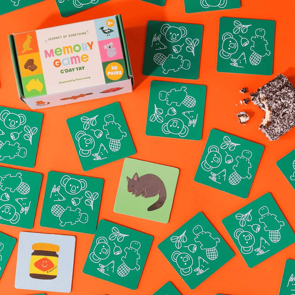 Journey Of Something Kids Memory Game G'day Yay