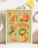 Journey Of Something Kids Paint by Numbers - Little Safari