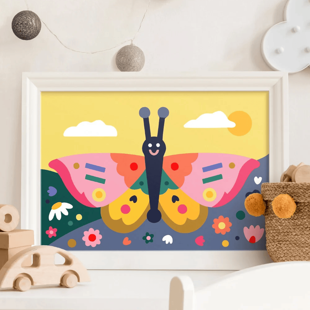Journey Of Something Kids Paint by Numbers - Spring Wings