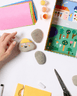 Journey Of Something Kids Rock Painting Kit - Cool Faces