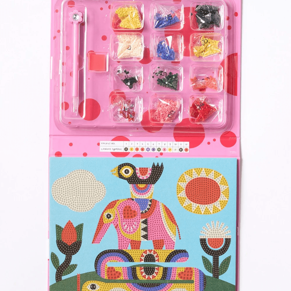 Journey Of Something Kids Sparkle Art Kit - Pyramid