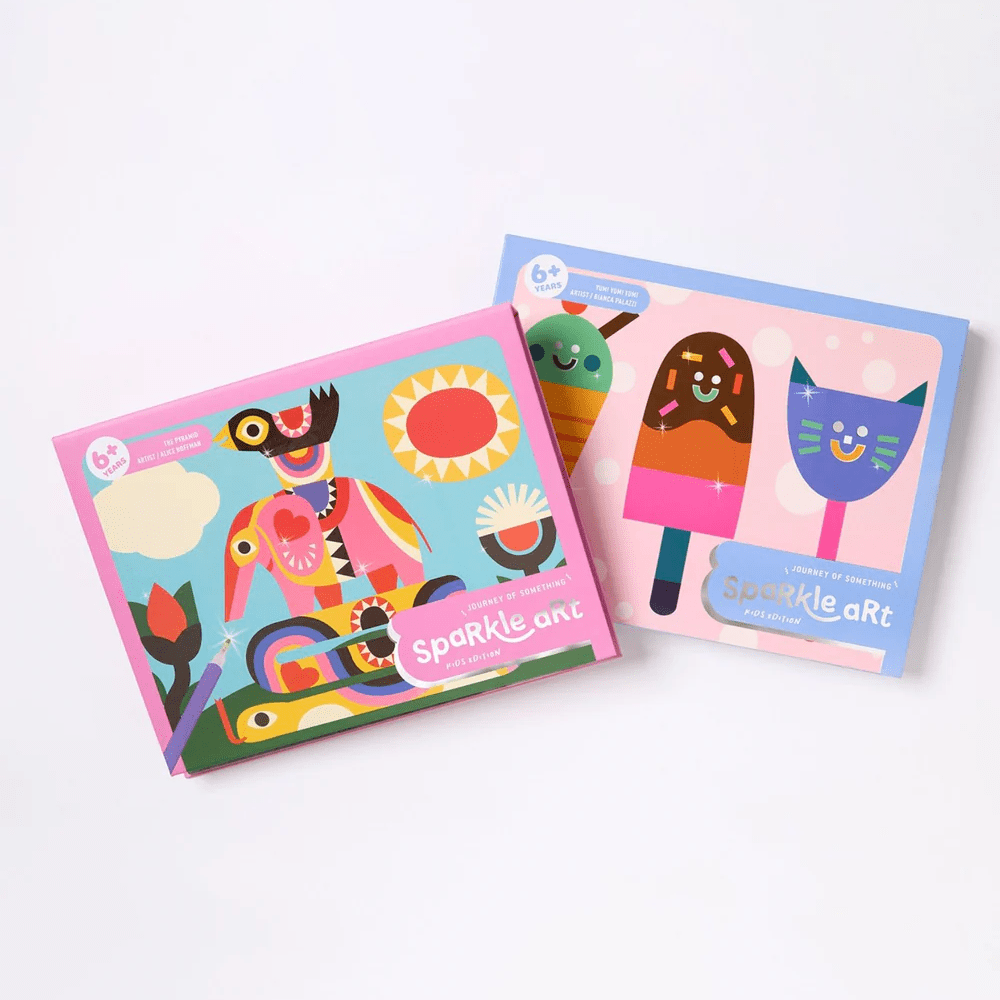 Journey Of Something Kids Sparkle Art Kit - Pyramid