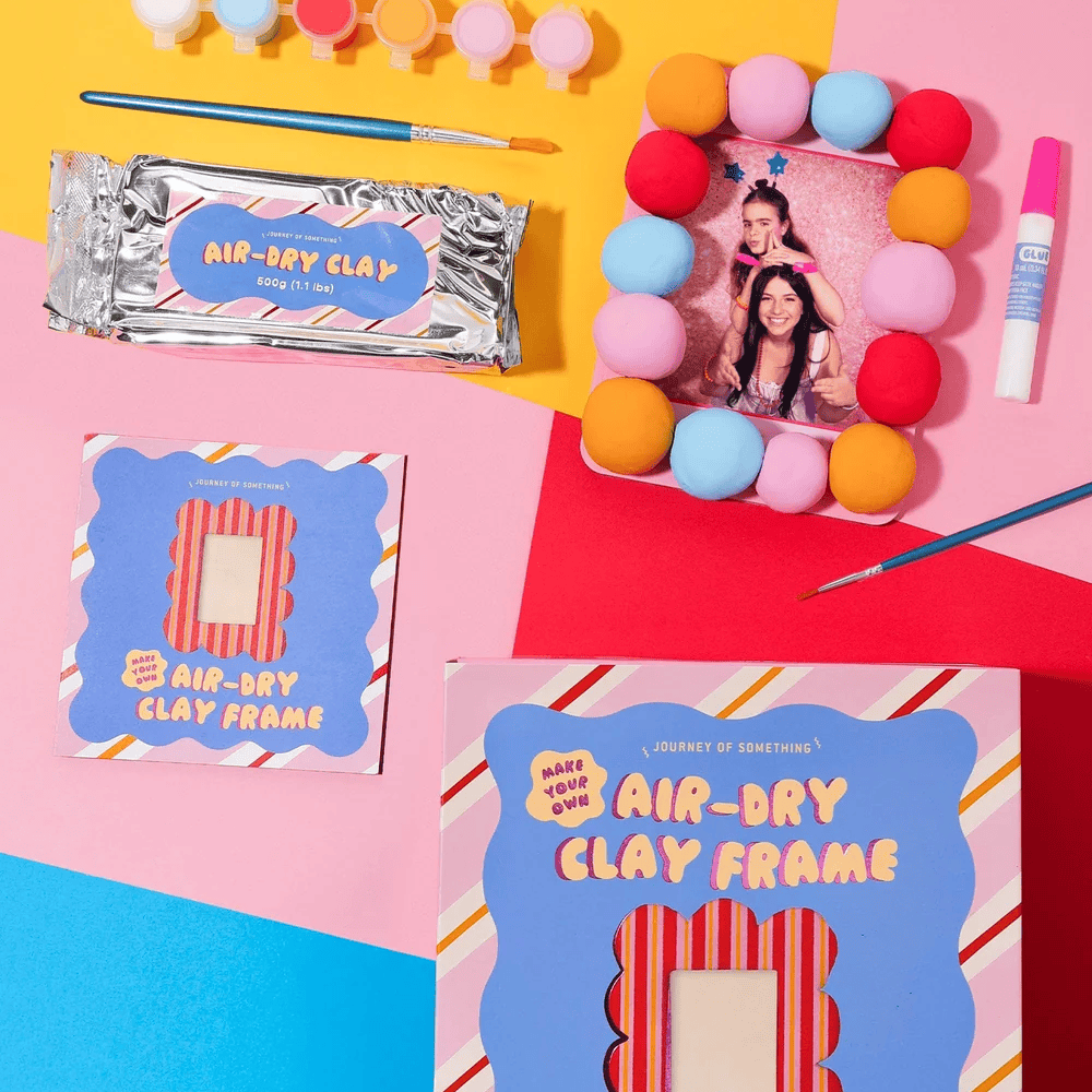 Journey Of Something Make Your Own Air Dry Clay Frame