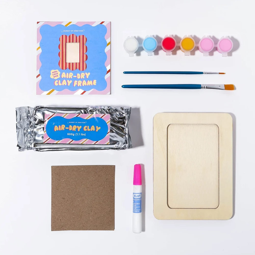 Journey Of Something Make Your Own Air Dry Clay Frame