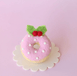Juni Moon Christmas Donuts Pink Snow